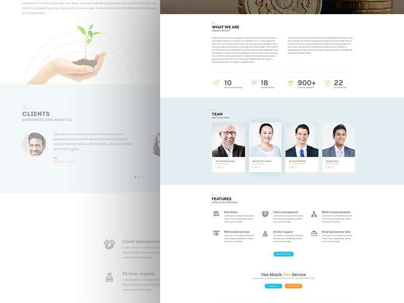 Bplus Business Template