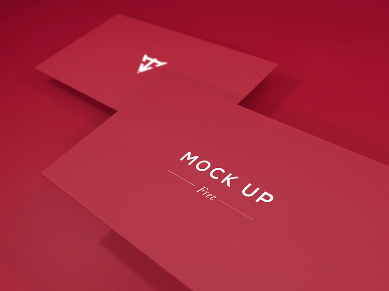 6 Business Cards Mockups