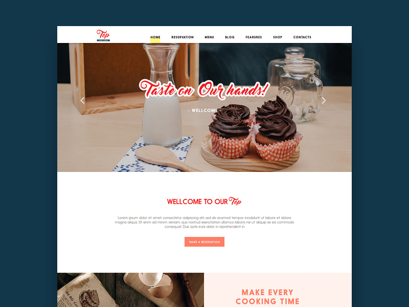 TOP Food & Drink Template