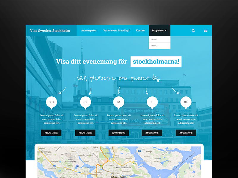 Nordic Website Concept