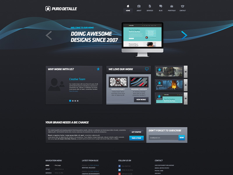 Puro Detalle Template