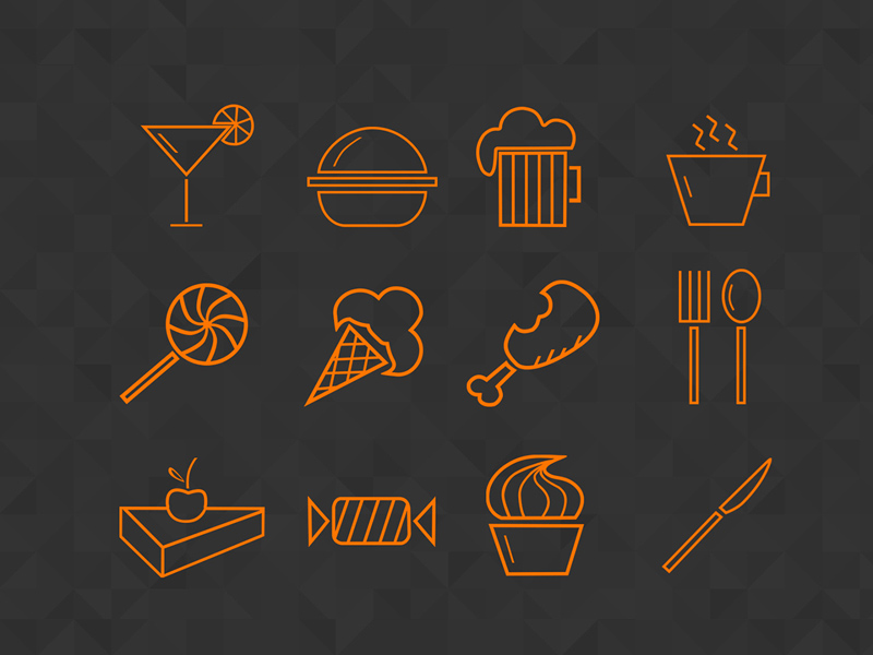 Food Icons Set