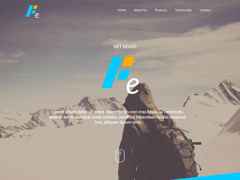 Fe – Responsive Webdesign Template