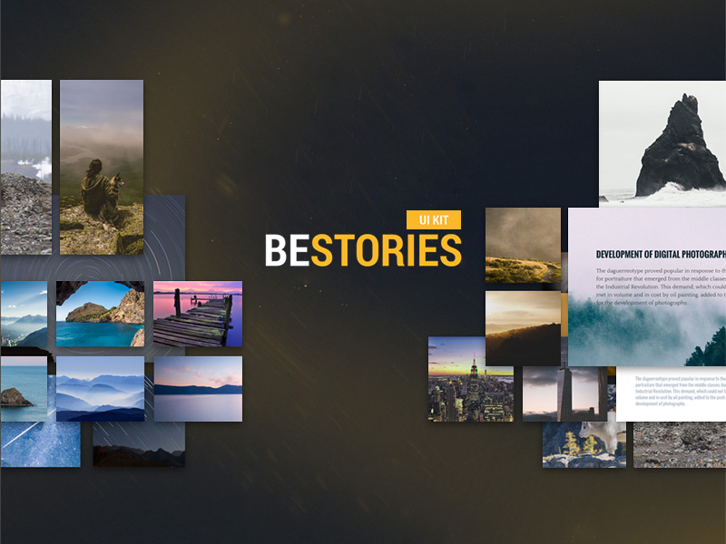 BeStories Longread UI Kit