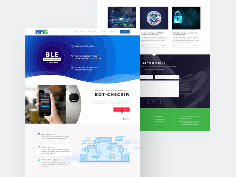 Bot Checking Home Page