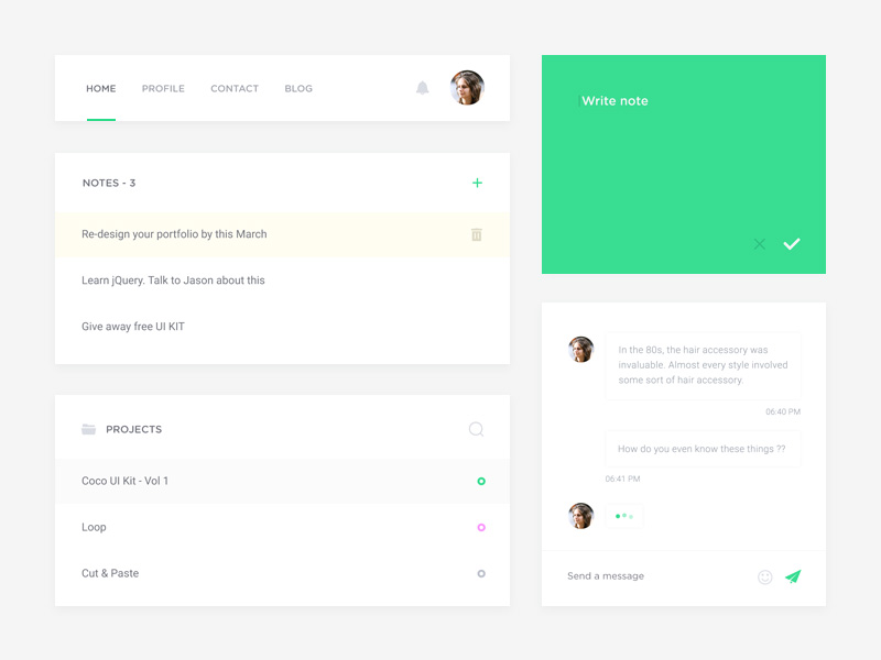 Coco UI Kit Part I
