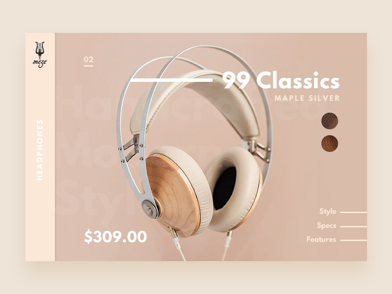 Headphone Product Card