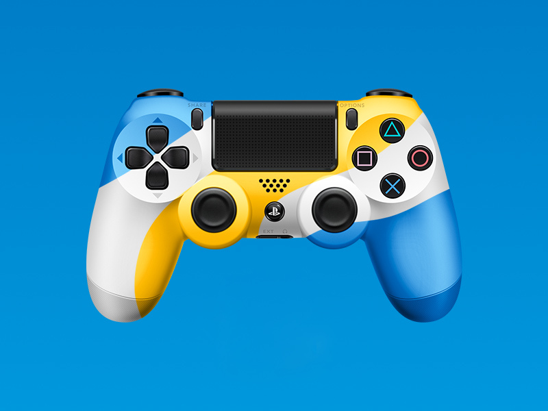 Dualshock 4 Illustration