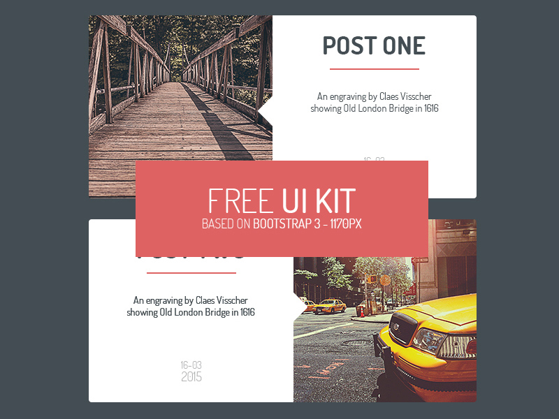 UI Kit Based On Bootstrap