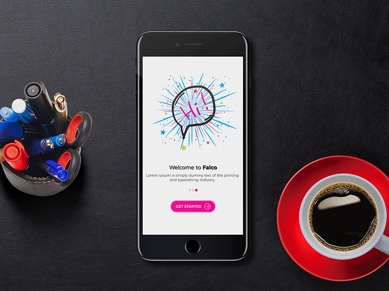 Falco Chat – APP Design