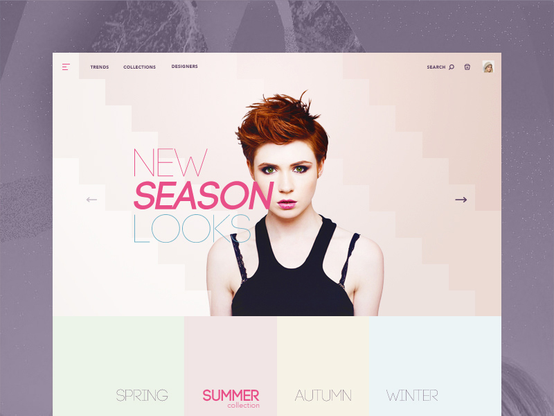 Fashion store concept