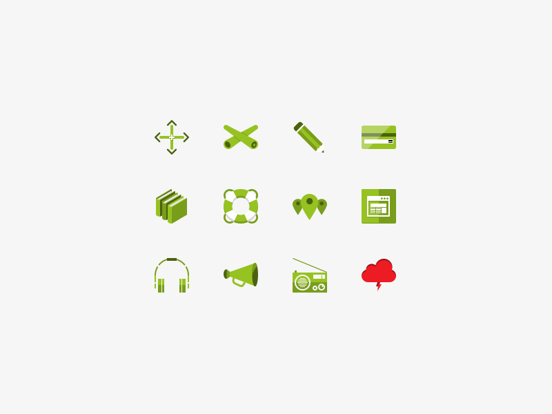 Flatrice Icon Set
