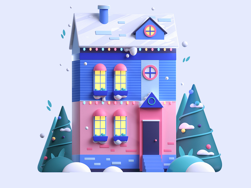 3D Christmas Icons