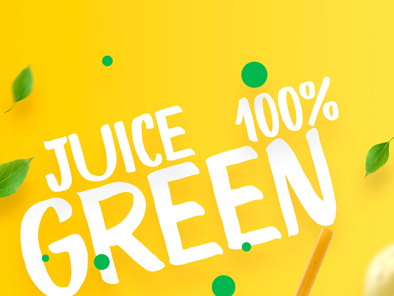 Juice Poster Template