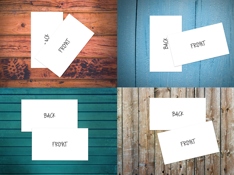 Simple Business Card Mockups