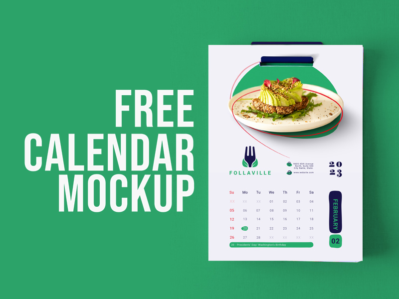 Calendar Mockup