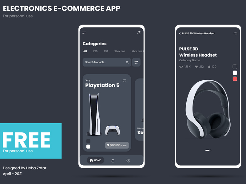 Electronics Ecommerce App