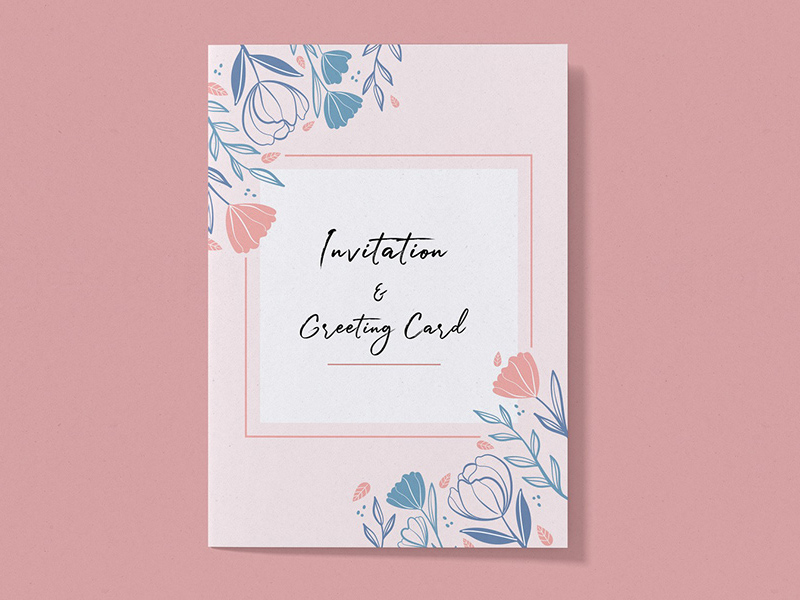 Greeting Card Mockup