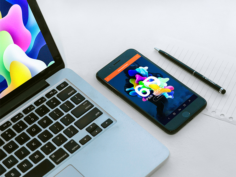 iPhone 7 Realistic Mockups