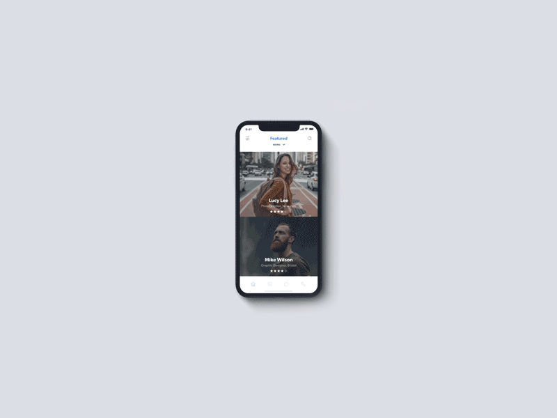 MentorMe – Adobe XD UI Kit