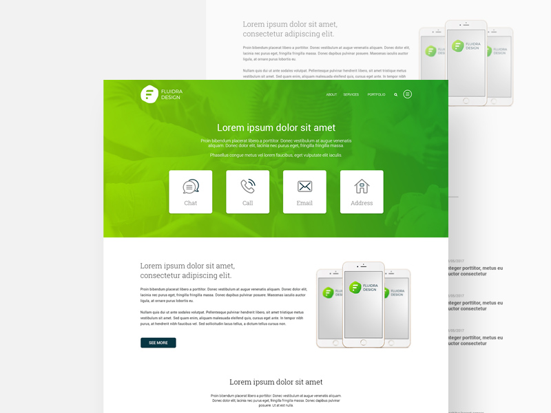 Multipurpose Website Template