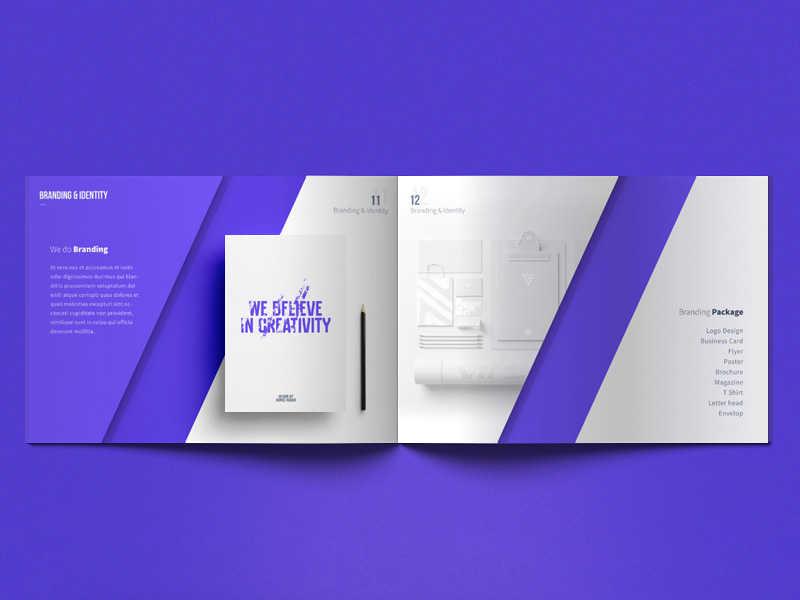 Carsive 18 Pages Brochure Mockups