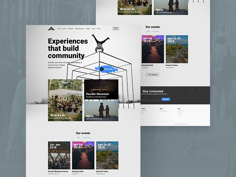 Event Website Design