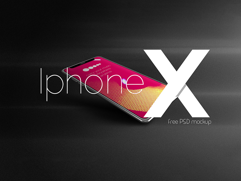 Multiple iPhone X Mockups