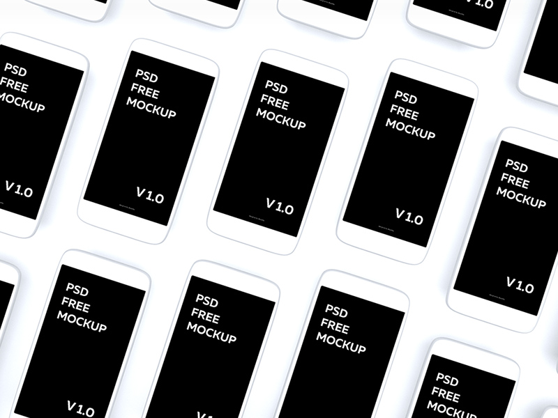 iPhone Mockups Vol. 1