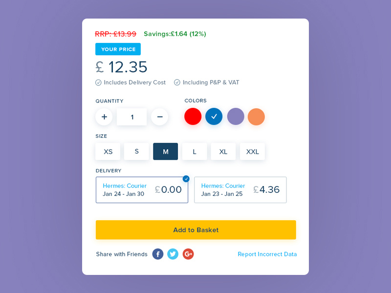 Product Purchase Options