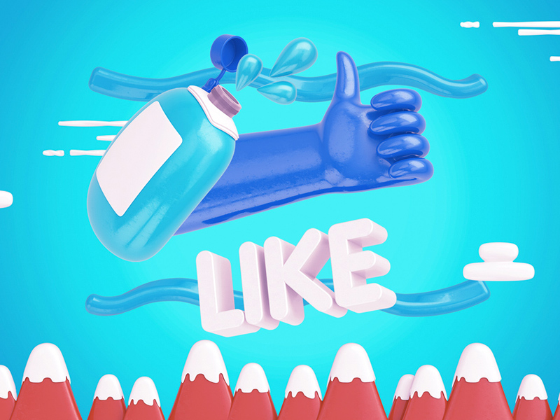 Free Sample of Bright Travel Items Scene Generator