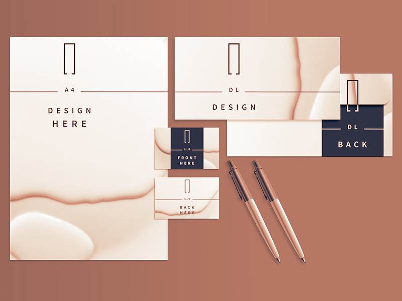Free Stationery Mock-up
