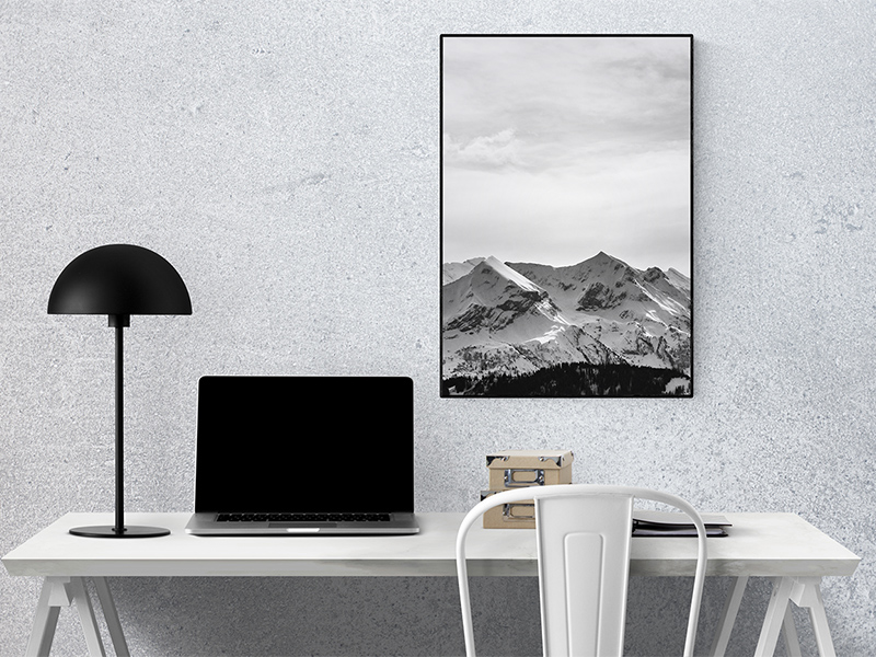 Wall Art Mockup Free Mockup Psd Designers Artists Designs Mockups 