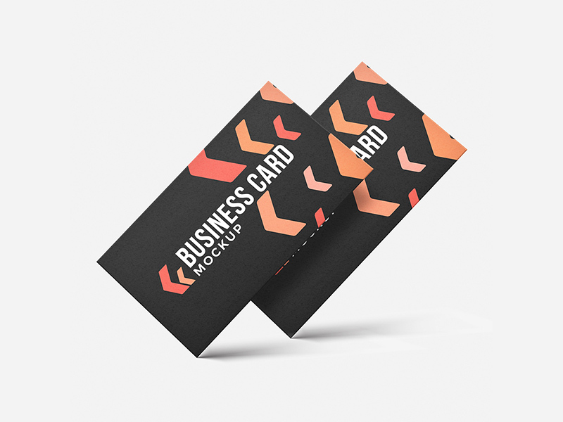 Business Card Template Mockup
