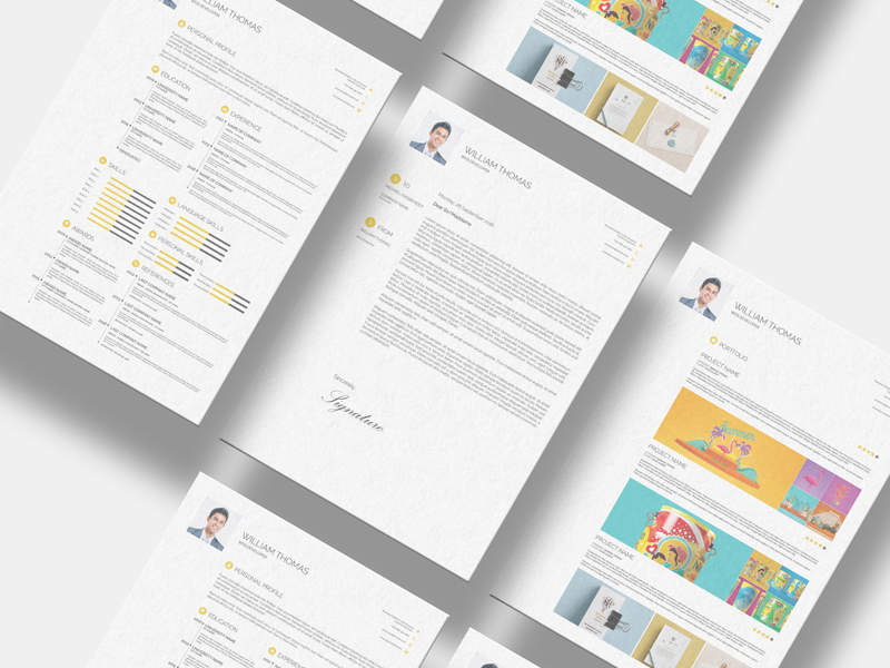 CV & Resume Set Template