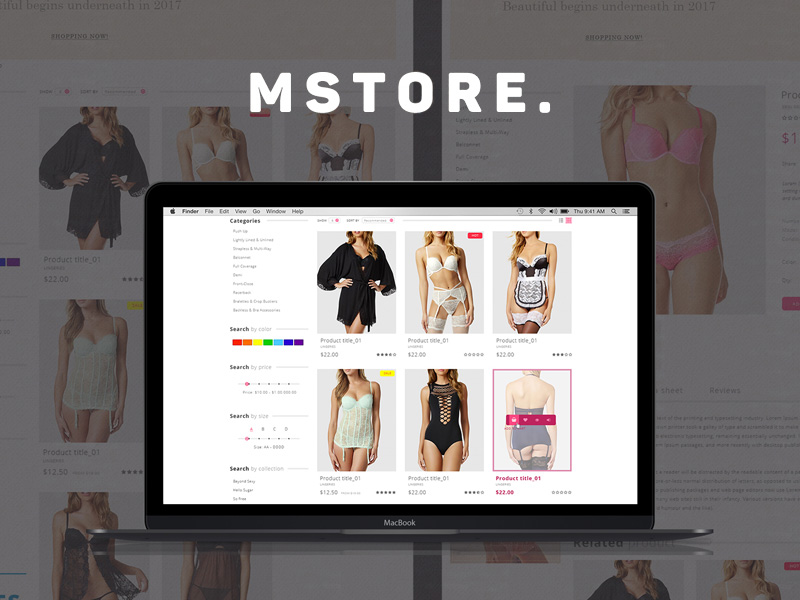 Mstore Ecommerce Templates