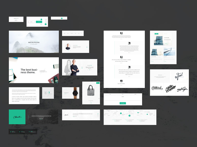 WordPress Material Design UI Kit