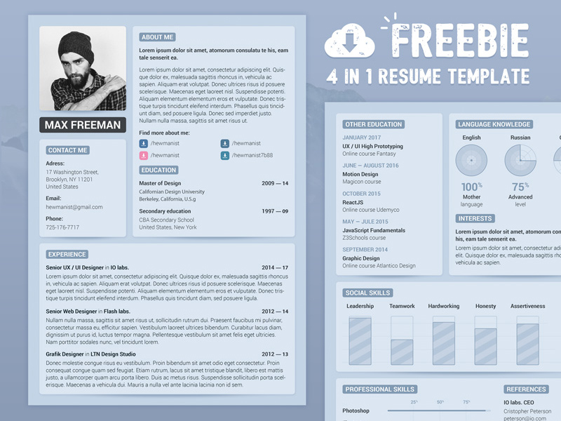Personal Resume Template