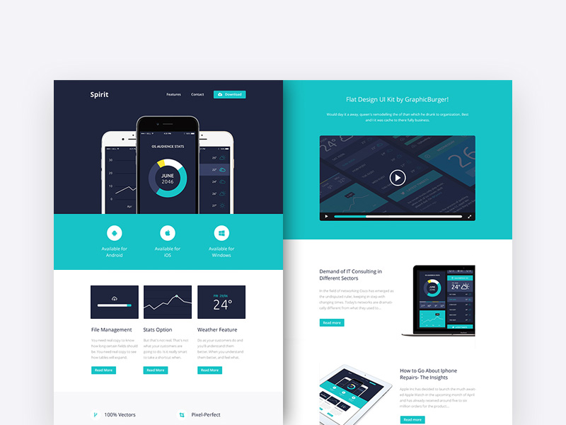 Spirit Responsive Email