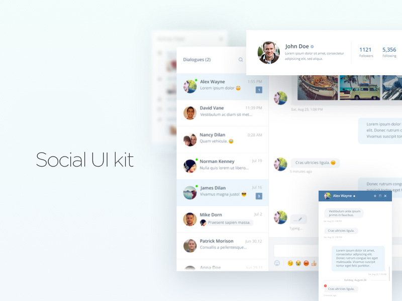 Social UI Kit