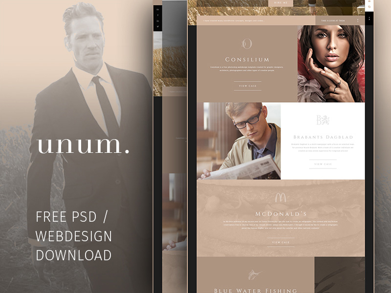 Unum Portfolio Template