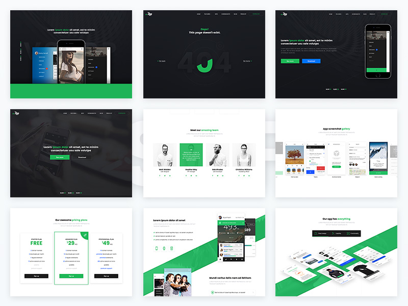 VSApp Website Templates