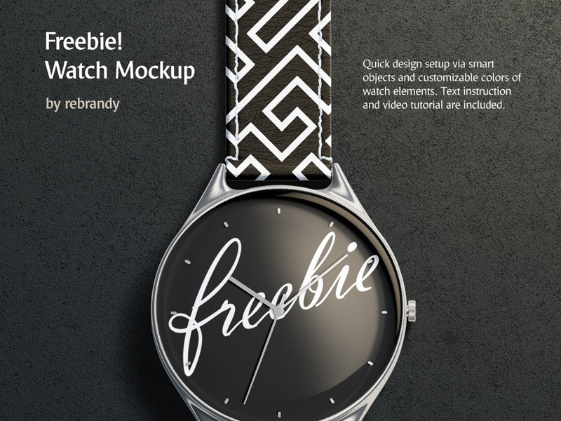 Elegant Watch Mockup