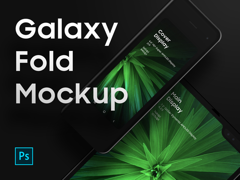 Galaxy Fold Mockup