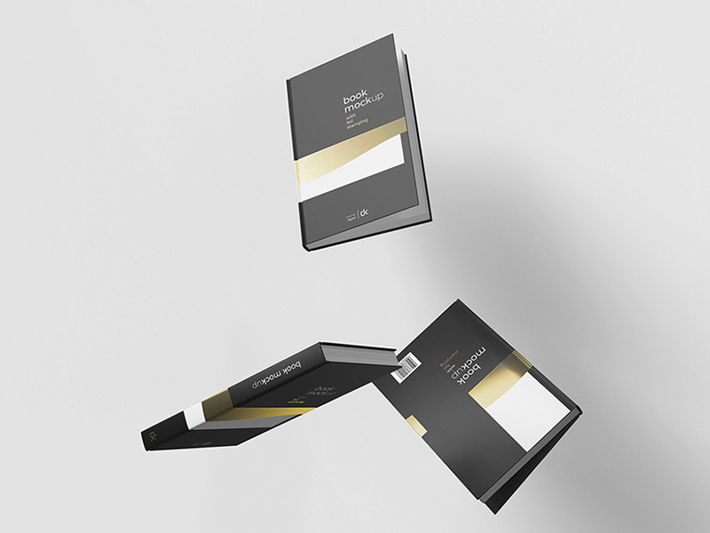 Hardcover Book Mockup