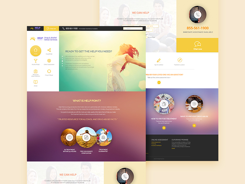 Help Point Website Template