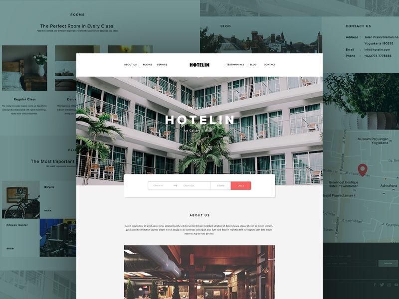 Hotelin Website