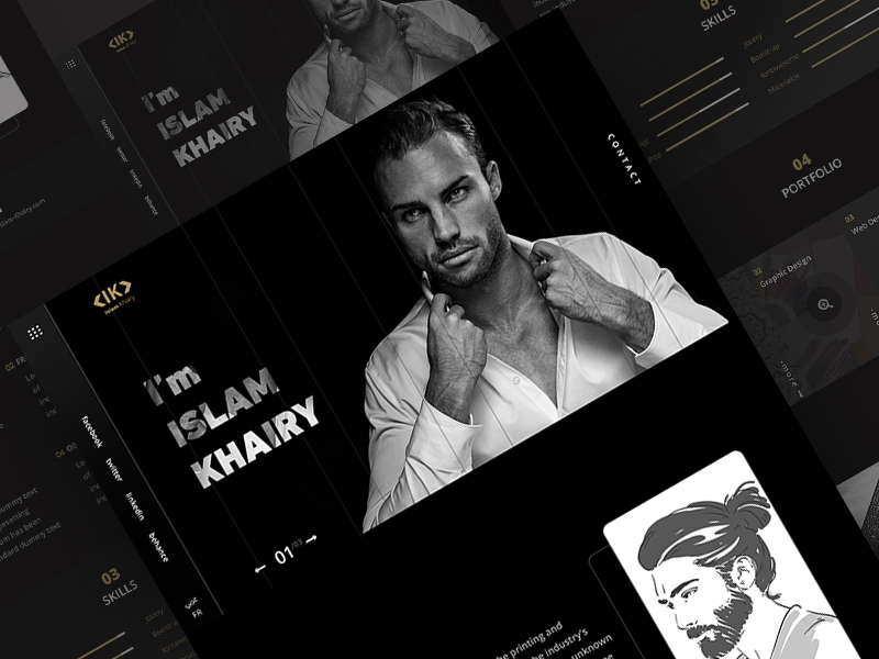 vCard, Resume & Portfolio Theme