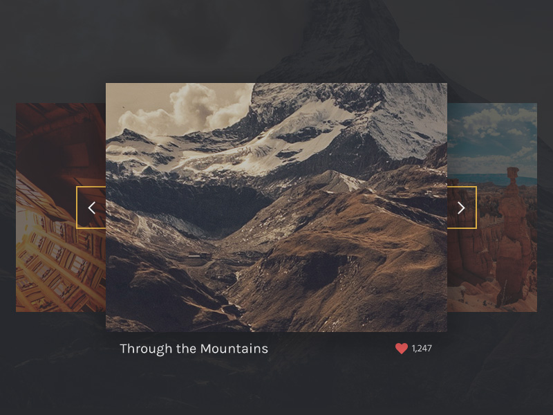 Image Slider Concept