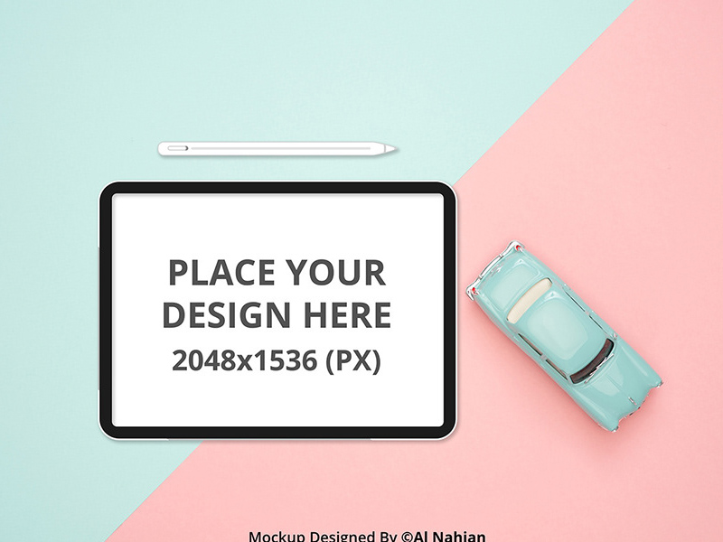 iPad Mockup For Free